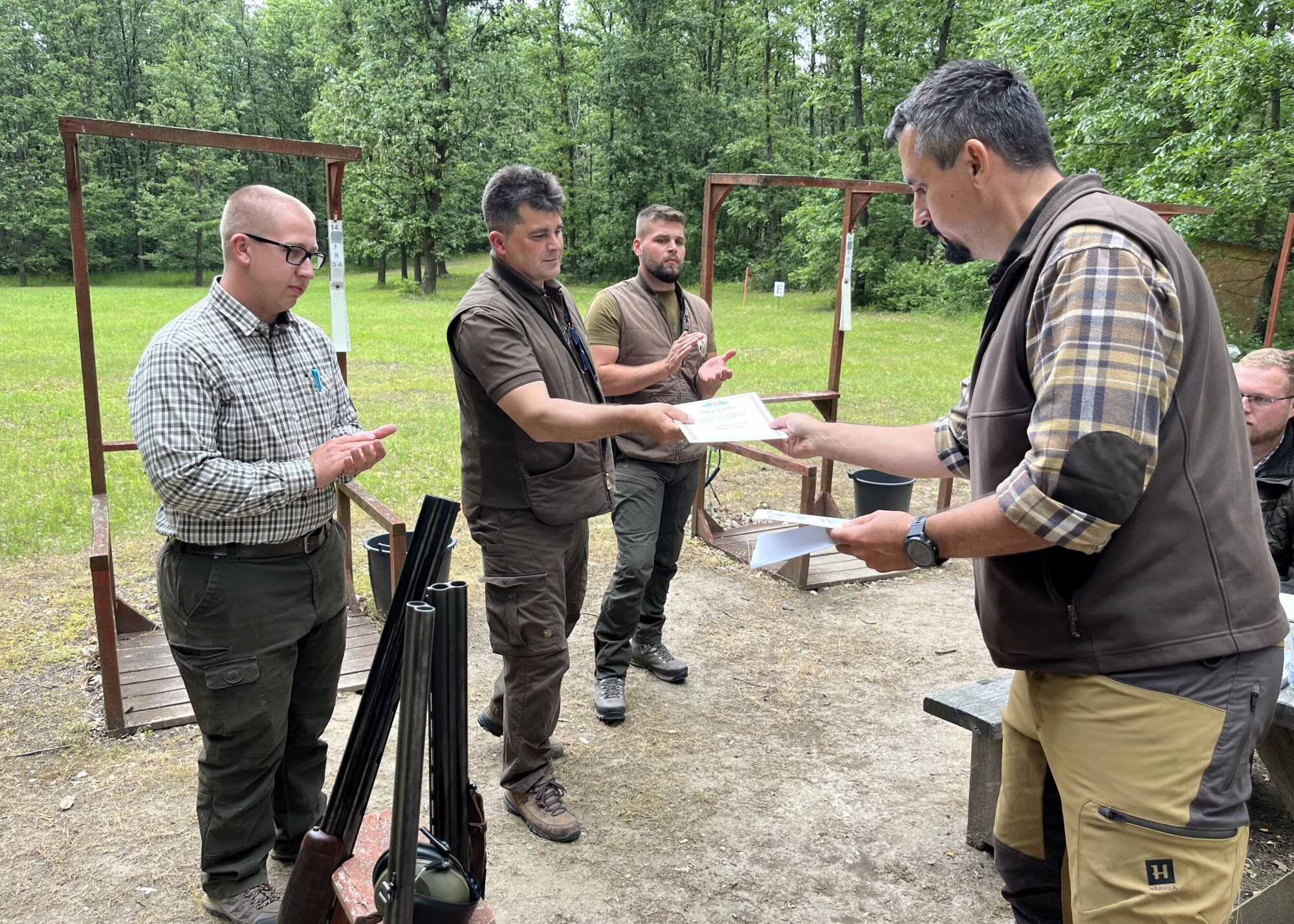 A TAEG Zrt. hivatásos vadásza bronzérmes a vármegyei hivatásos vadász versenyen