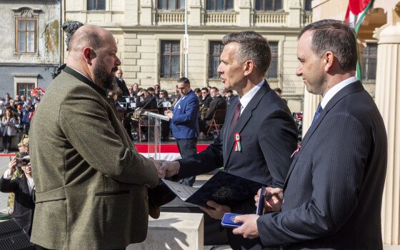 Civitas-Fidelissima-díjat vehetett át a TAEG Zrt.