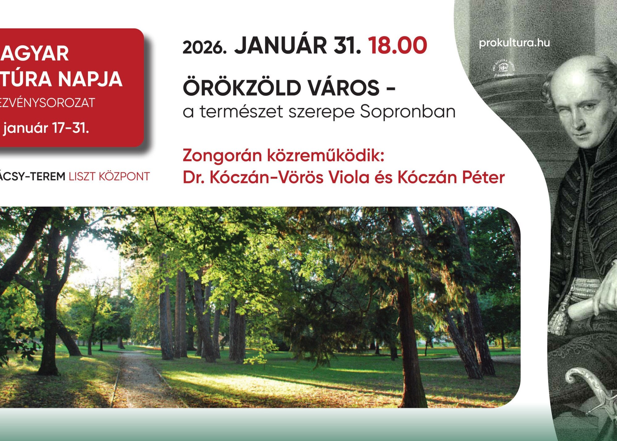 Örökzöld város - a természet szerepe Sopronban