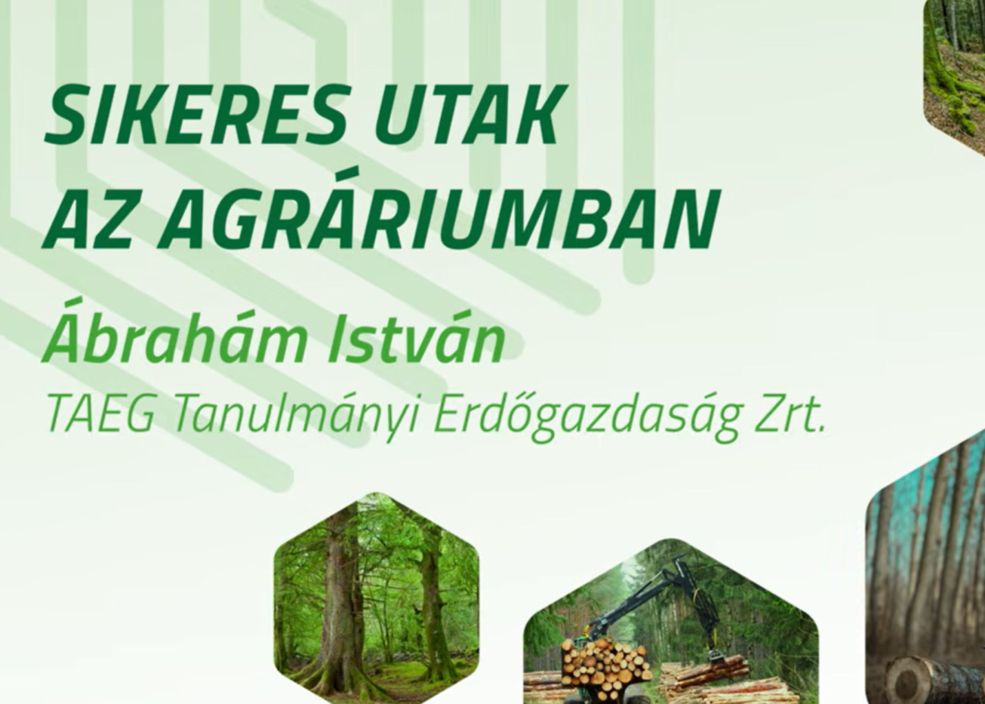 „Sikeres utak az agráriumban”