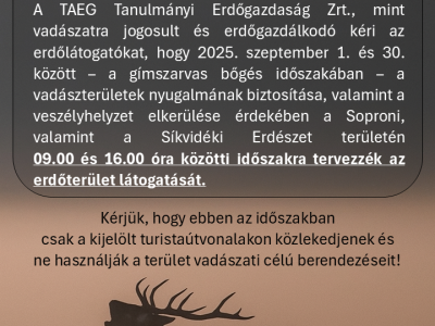 Bőgés Plakát TAEG