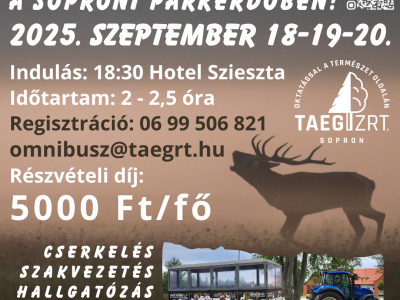 TAEG szarvasbőgés 2025
