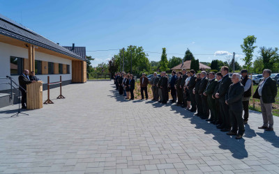 Új irodaházat kapott a TAEG Zrt. Síkvidéki Erdészete